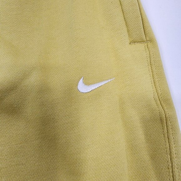 Nike Solo Swoosh Heavy Weight Yellow Fleece Sweatpants Men's 4XL DX1364 063 NWT - Picture 9 of 15